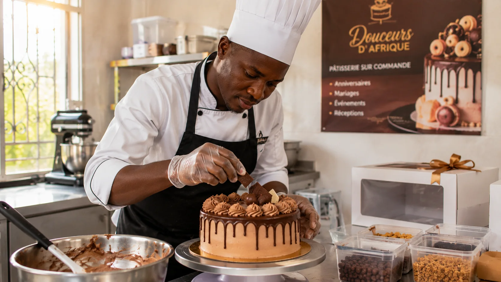 Pâtissier sur commande